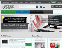 Tablet Screenshot of c-agency.cz